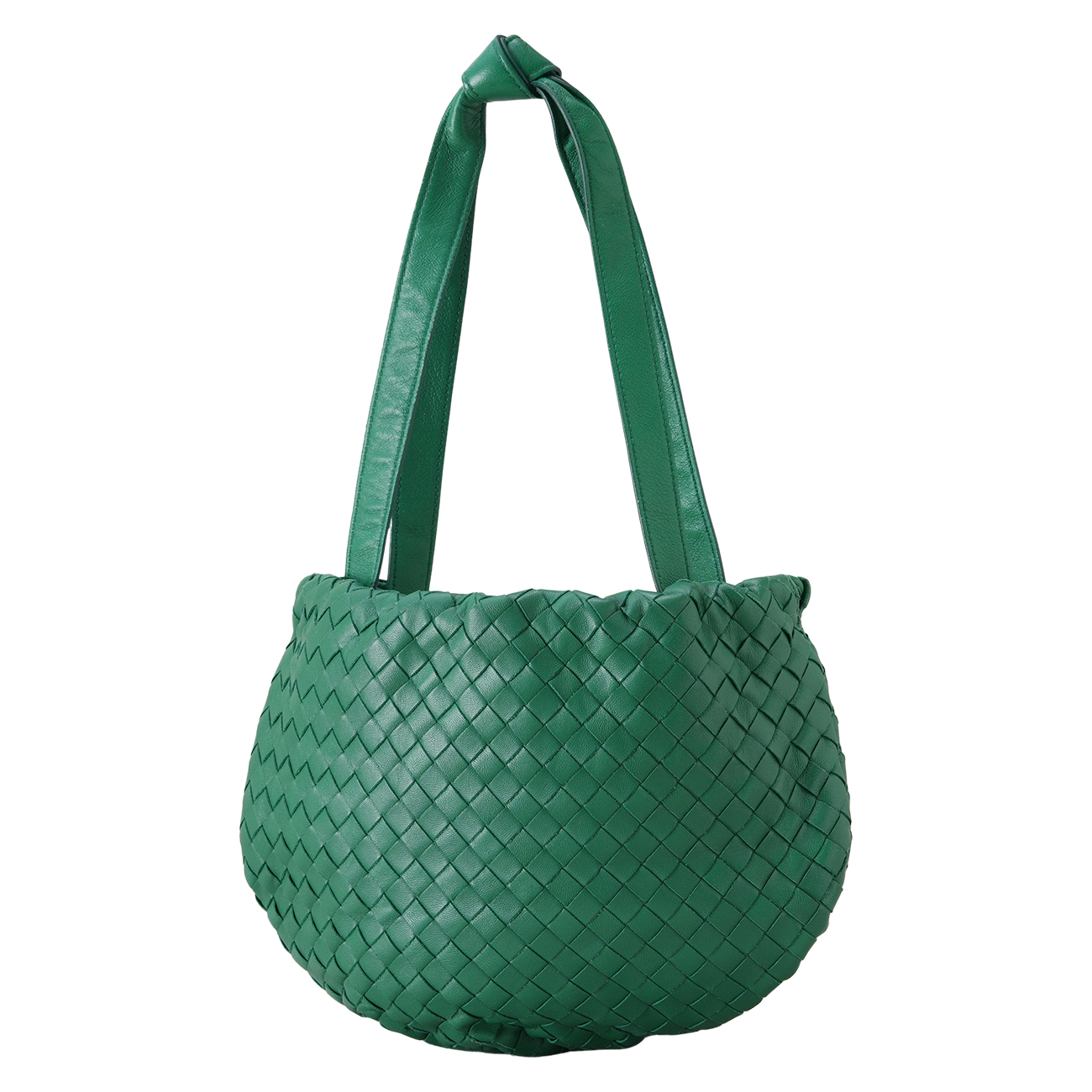 BOTTEGA VENETA(USED)보테가베네타 인트레치아토 스몰 벌브백